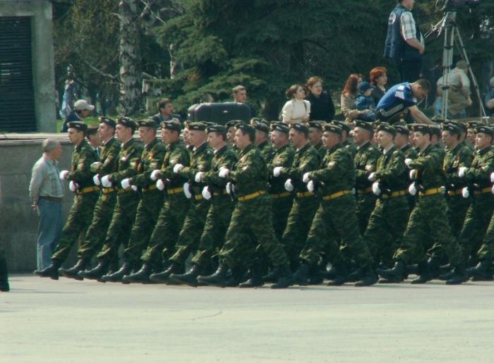 Фото Девятое мая. Челябинск, 2006 год. Парад Победы