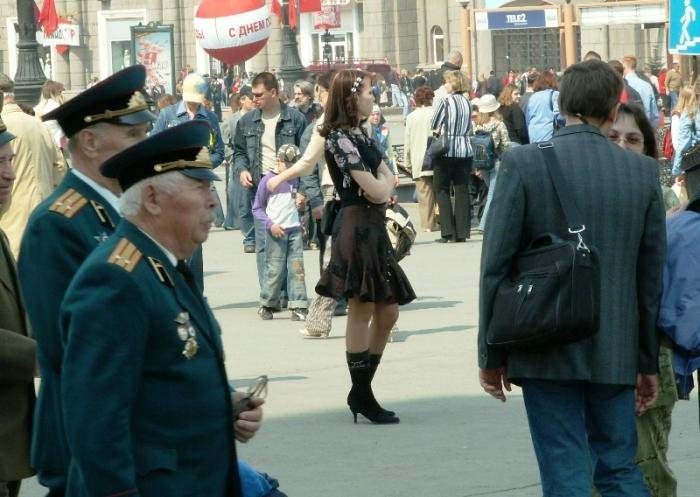 Фото Девятое мая. Челябинск, 2006 год. Парад Победы