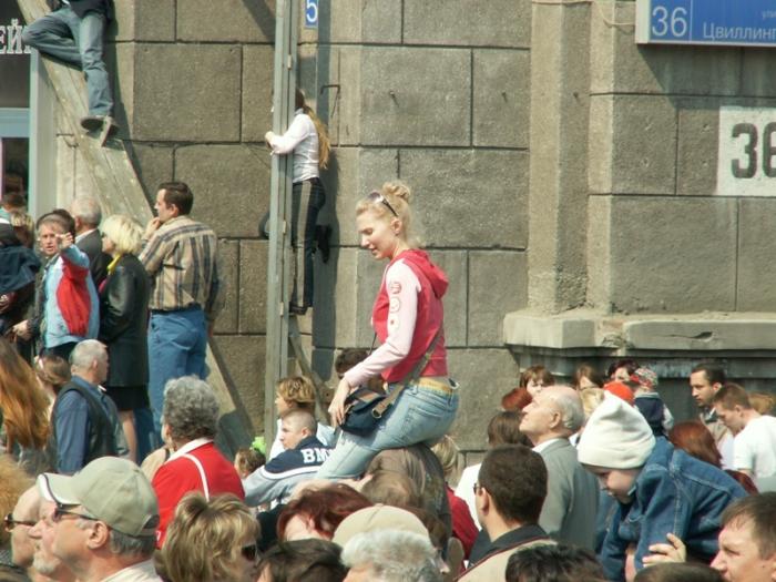 Фото Девятое мая. Челябинск, 2006 год. Парад Победы