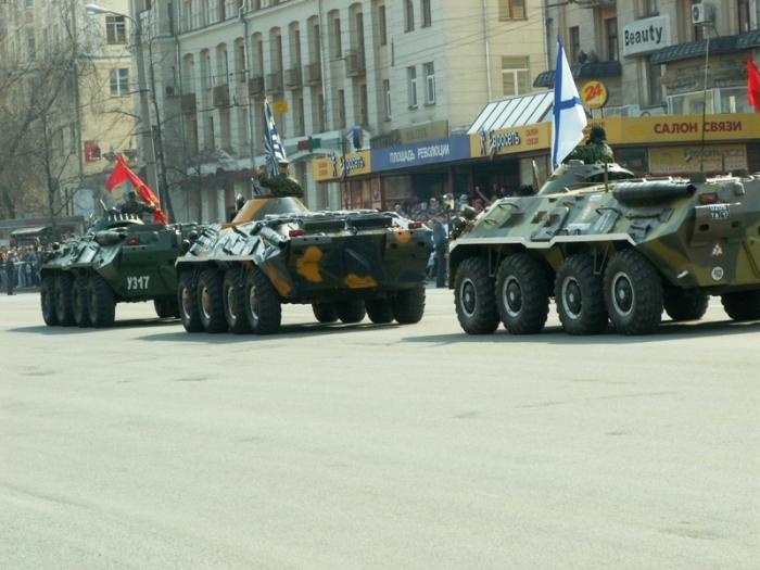 Фото Девятое мая. Челябинск, 2006 год. Парад Победы