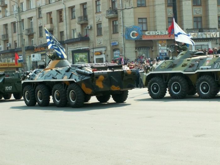 Фото Девятое мая. Челябинск, 2006 год. Парад Победы