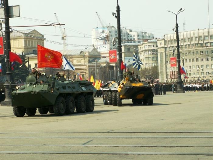 Фото Девятое мая. Челябинск, 2006 год. Парад Победы