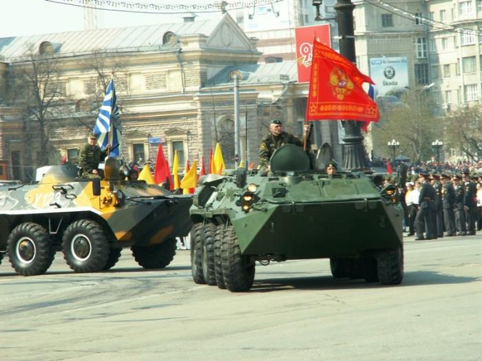 Фото Девятое мая. Челябинск, 2006 год. Парад Победы