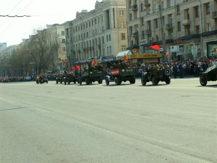 Фото Девятое мая. Челябинск, 2006 год. Парад Победы
