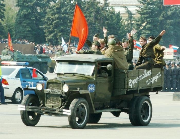 Фото Девятое мая. Челябинск, 2006 год. Парад Победы