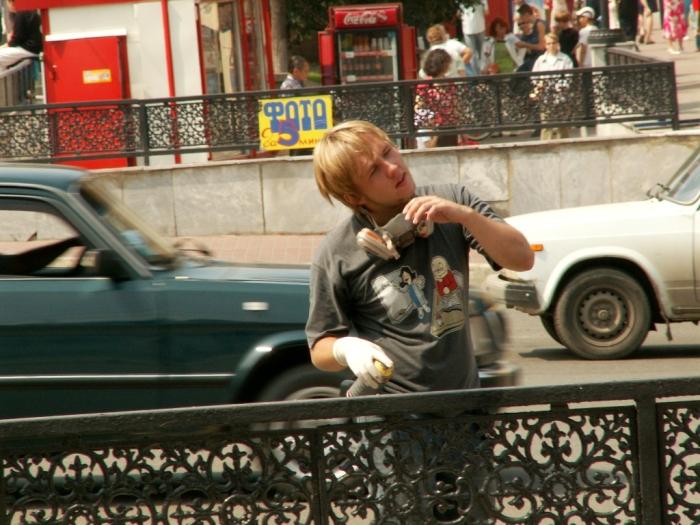 Фото Челябинск и челябинцы. Граффити. Дефиле