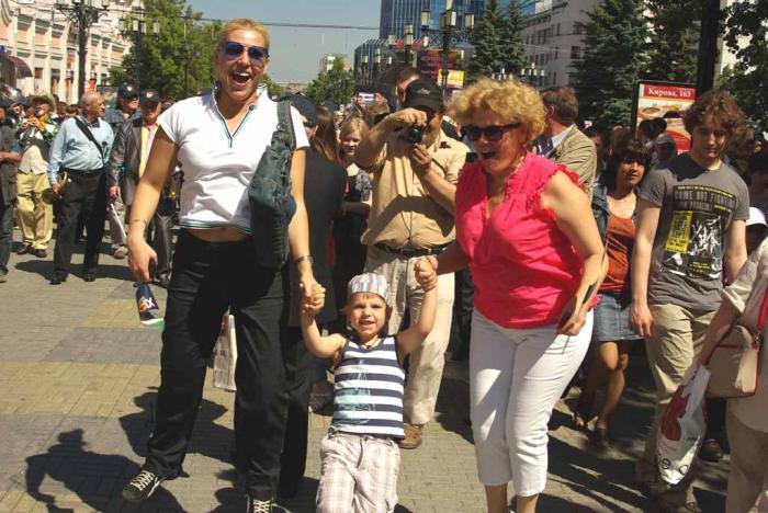 Фото Челябинск. Джаз. Стрит-парад на Кировке