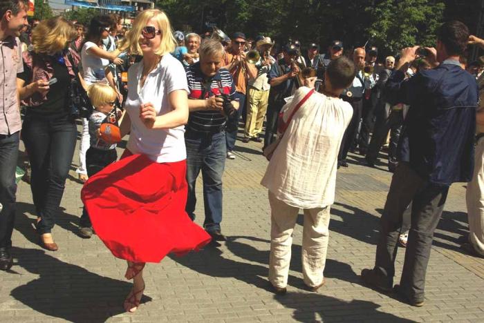 Фото Челябинск. Джаз. Стрит-парад на Кировке