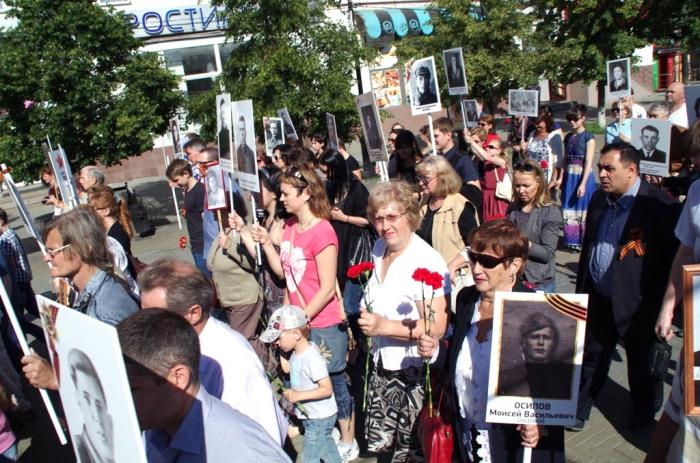 Фото "Бессмертный полк". День Памяти и Скорби