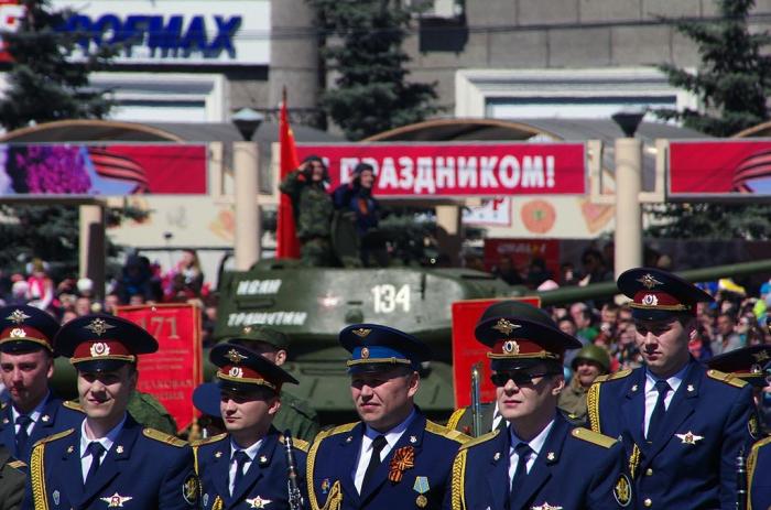 Фото В День Победы. Челябинск-2016