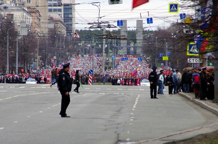 Фото «Бессмертный полк» Челябинск-2018. Фото: Валерий Иванов