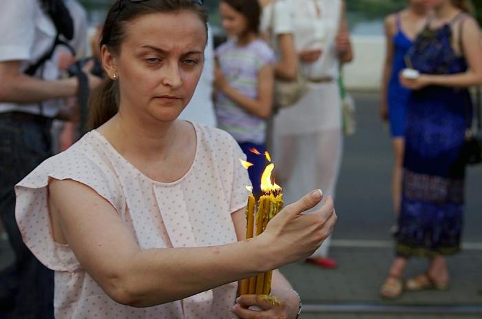 Фото Свеча Памяти. Челябинск-2015