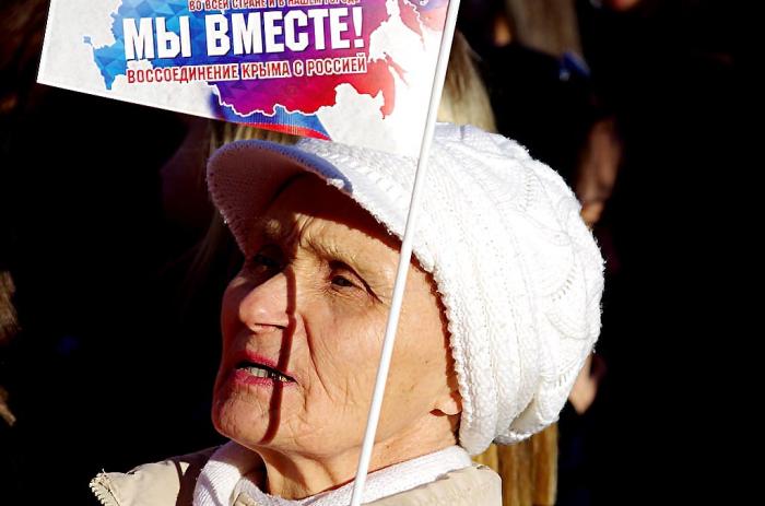 Фото Возвращение Крыма. Митинг. Челябинск-2015