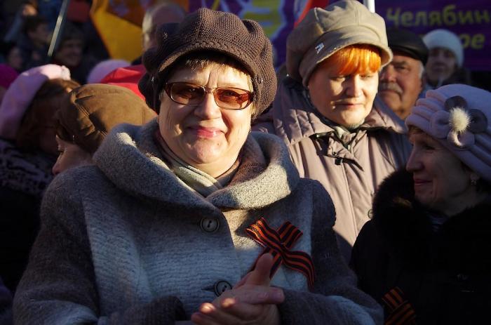 Фото Возвращение Крыма. Митинг. Челябинск-2015