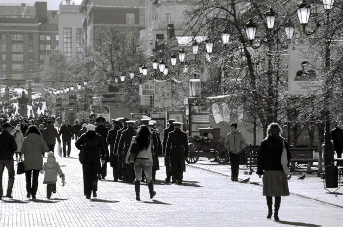 Фото Черно-белая Кировка в октябре