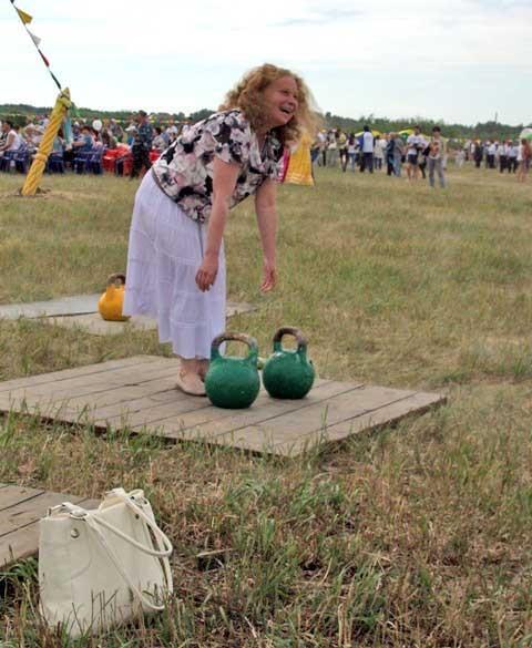 Фото Российский Сабантуй-2012 в Челябинске. Байга, куреш… 