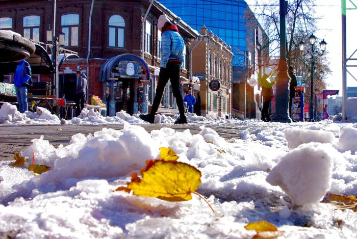 Фото По первому снегу. 19 октября в Челябинске