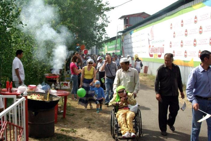 Фото Российский Сабантуй-2012 в Челябинске. Байга, куреш… 