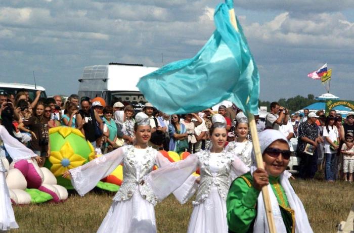 Фото Российский Сабантуй-2012 в Челябинске. Байга, куреш… 