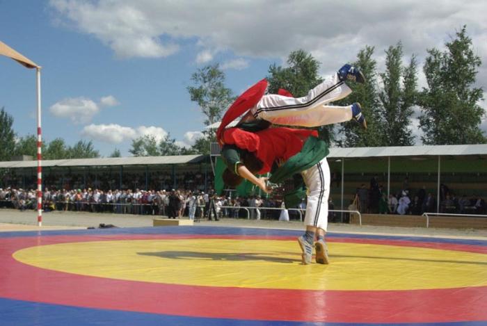 Фото Российский Сабантуй-2012 в Челябинске. Байга, куреш… 