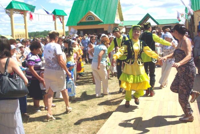 Фото Российский Сабантуй-2012 в Челябинске. Байга, куреш… 