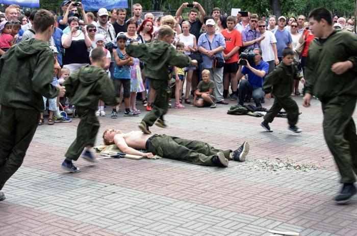 Фото С фестиваля «Победные традиции». Челябинск-2016