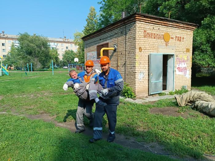 Фото Безопасность 2023: учебно-тренировочное занятие «Челябинскгоргаза» 