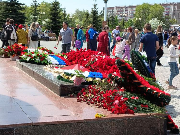 Фото Праздничные мероприятия в Саду Победы