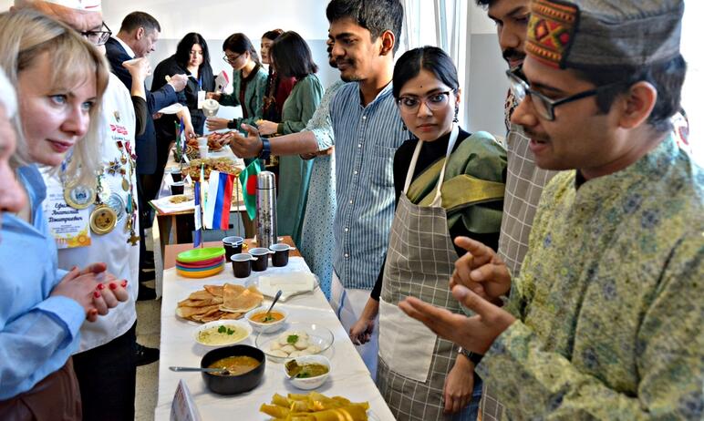 Разнообразие кулинарных творений национальной кухни народов мира было представлено н