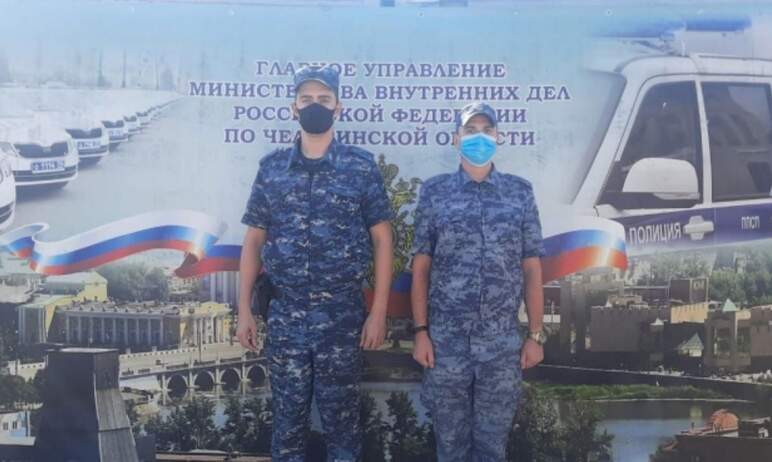 Полицейские Челябинской области, находящиеся в служебной командировке в Ставропольском крае в сос
