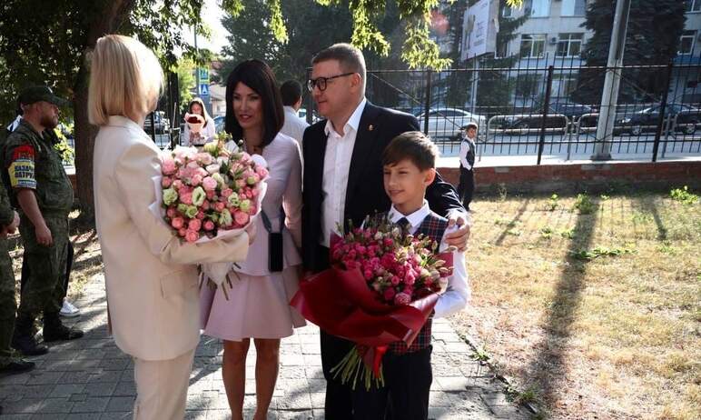 Губернатор Челябинской области Алексей Текслер вместе с супругой Ириной