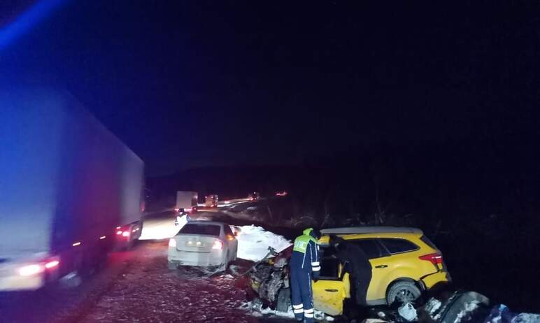 В Челябинской области на трассе М-5 сегодня, 24 февраля, в 20 часов 15 минут в ДТП погиб водитель