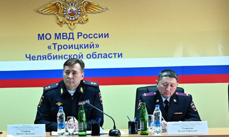 Полицию Троицка (Челябинская область) возглавил подполковник полиции Руслан Саматов