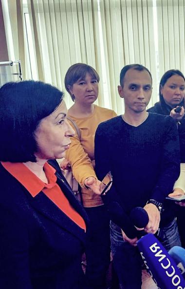 Победительница конкурса по выбору главы Челябинска Наталья Котова, пока находящаяся в статусе вре